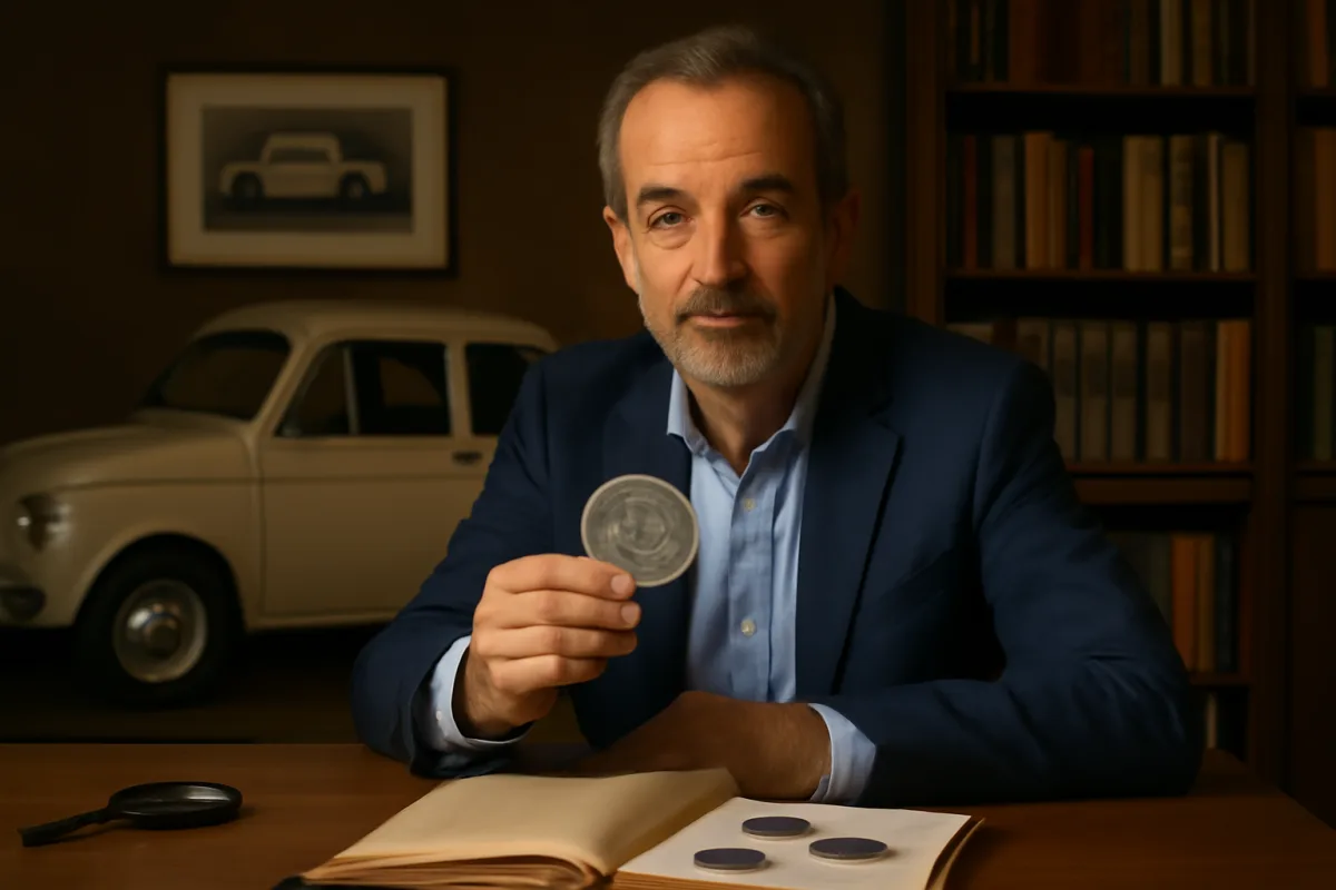 La prima auto italiana sulle monete: storia e mito Risponde un esperto di numismatica e motori