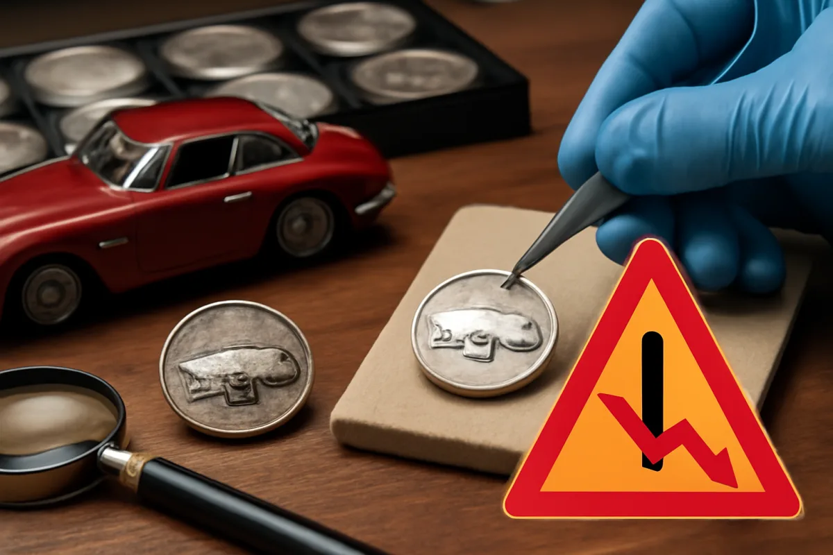 Perché restaurare una moneta a tema automobilistico può essere rischioso? Le conseguenze su mercato e valore