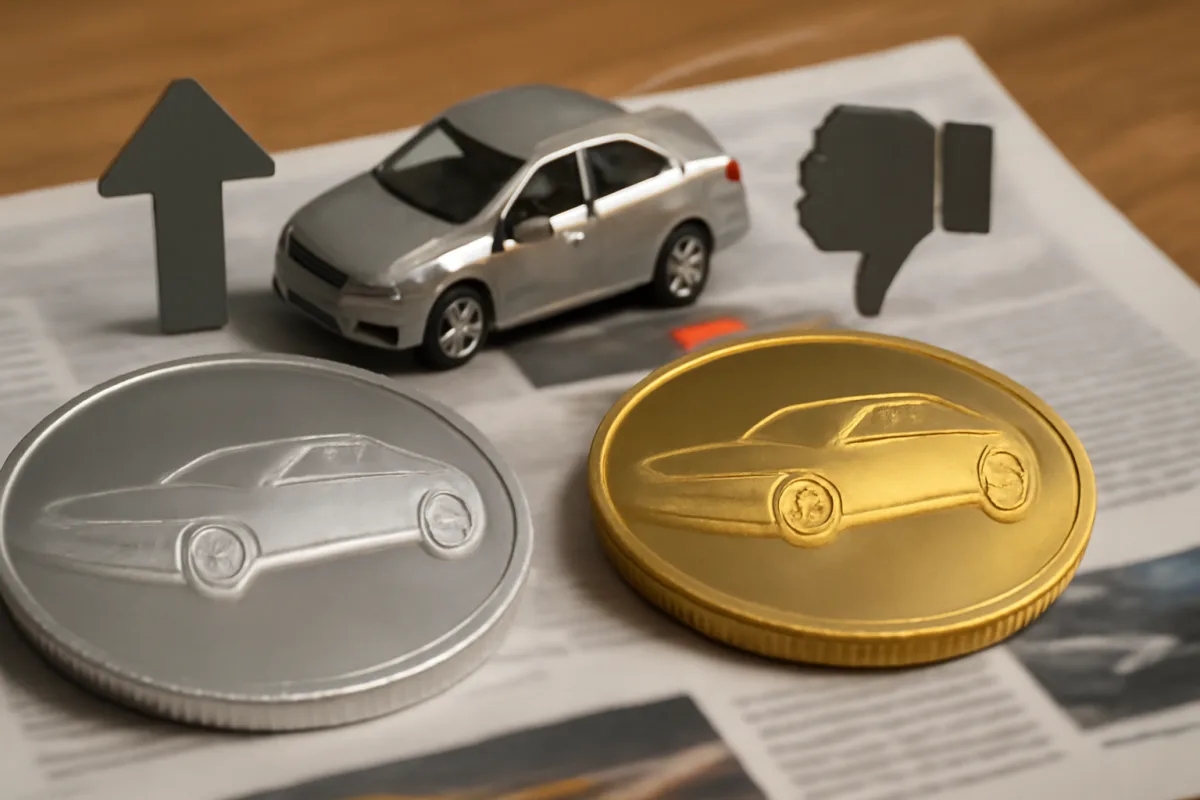 Monete automobilistiche in argento o oro? Pro e contro per chi vuole iniziare