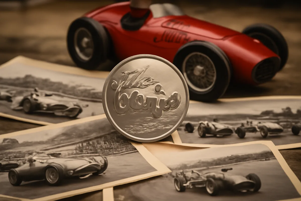 Quali eventi storici automobilistici hanno ispirato emissioni numismatiche speciali?