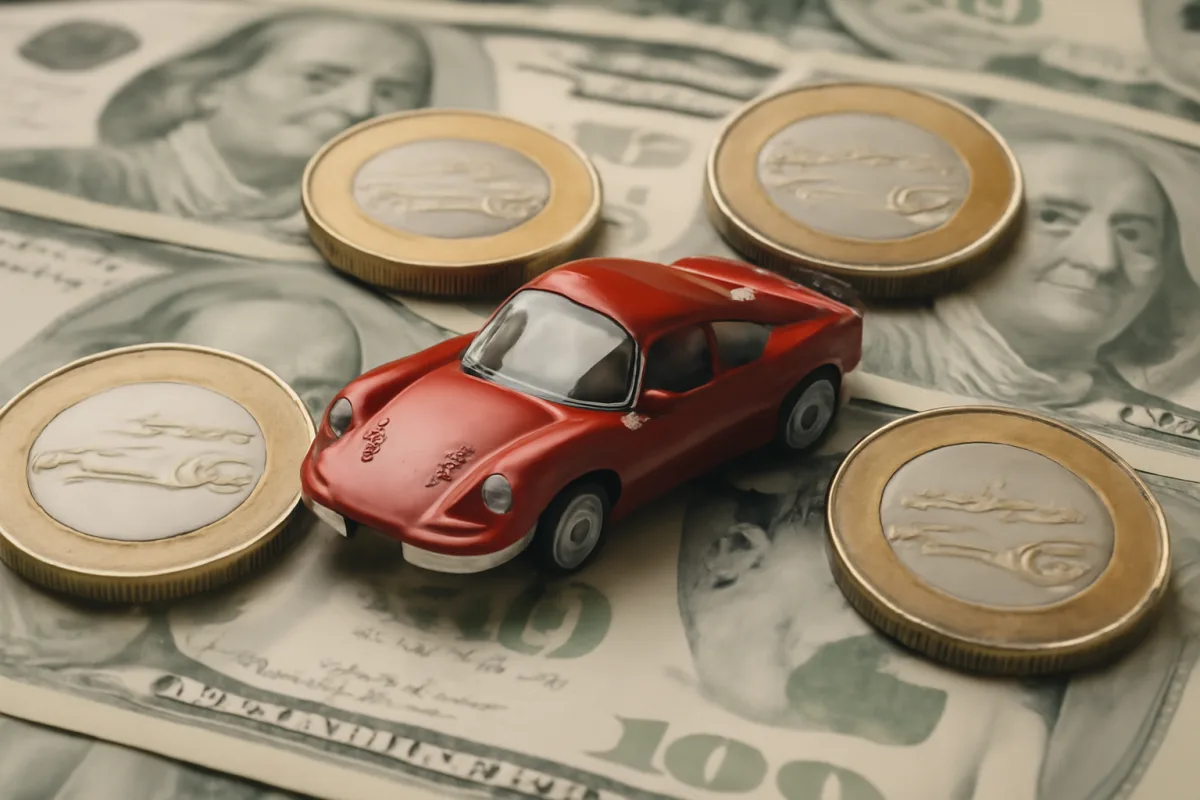 Le auto italiane sui dollari e franchi: peculiarità delle monete automobilistiche estere